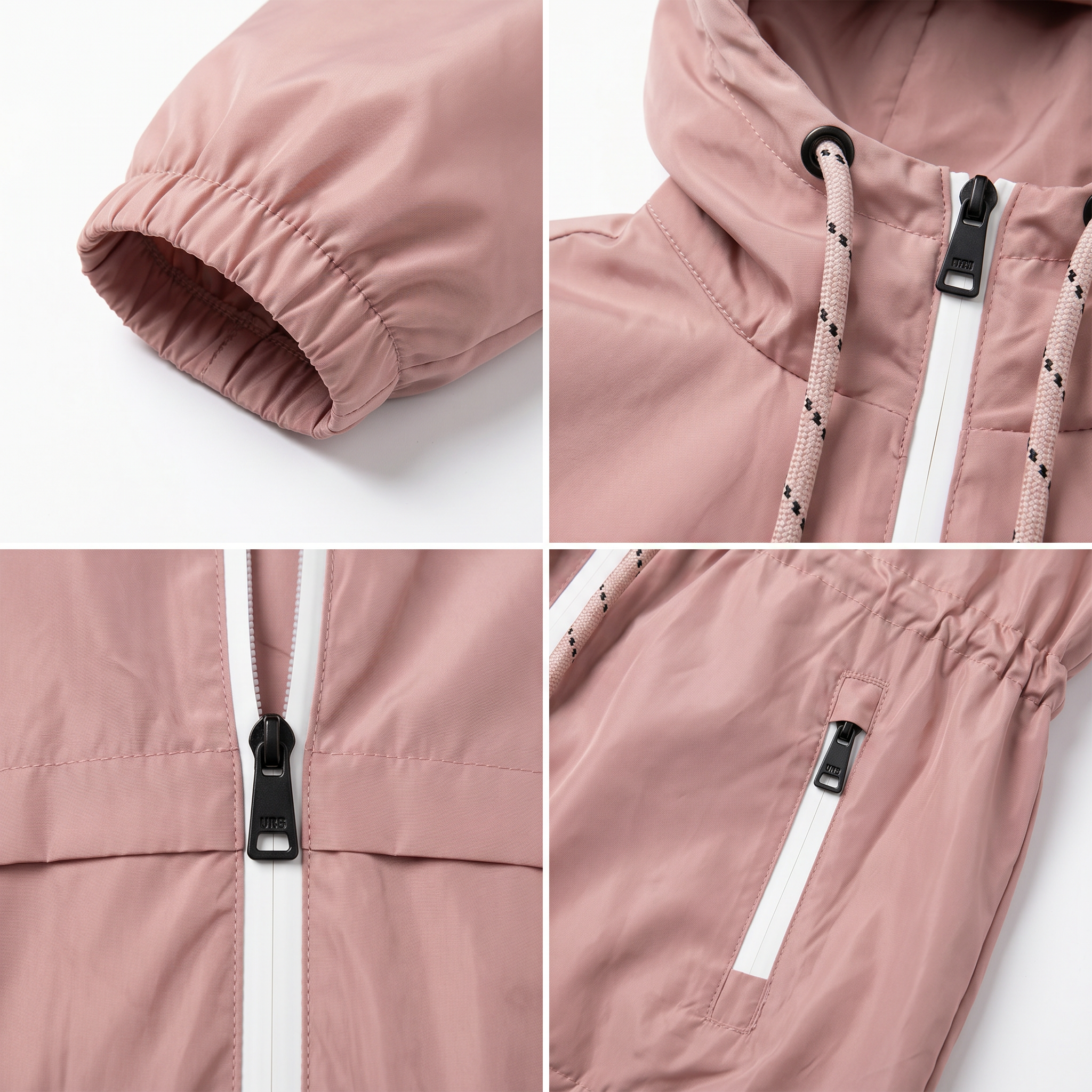 Women’s Soft-Touch Water-Repellent Short Hooded Parka