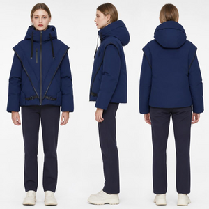 Winter Women's Short Windproof, Water - Resistant and Warm Down Jacket