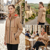 Women’s 2‑in‑1 Detachable Modular Long Jacket – Windproof & Waterproof