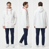 Men's Waterproof Long Parka | Detachable Hood, Mesh Lined 