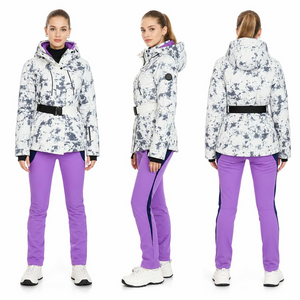 Women’s Premium Waterproof Ski Jacket - Windproof Insulated Snow Coat for Women
