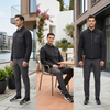 Men’s Two-Tone Shirt Jacket – Hybrid Tailored Fit, All-Day Wearable Water Repellent Urban Outerwear